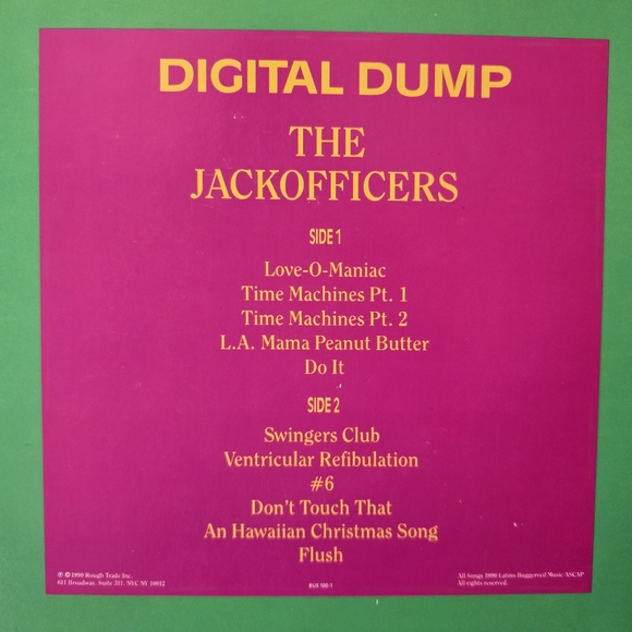 The Jackofficers T Digital Dump From 1990 Prod - Picture 12 of 15